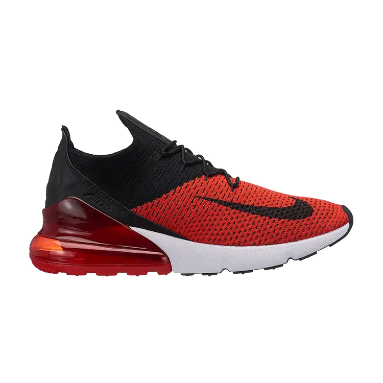 

Кроссовки Nike Air Max 270 Flyknit 'Bred', красный, Красный;черный, Кроссовки Nike Air Max 270 Flyknit 'Bred', красный