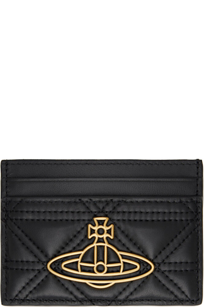 

Черный плоский держатель для карт Vivienne Westwood