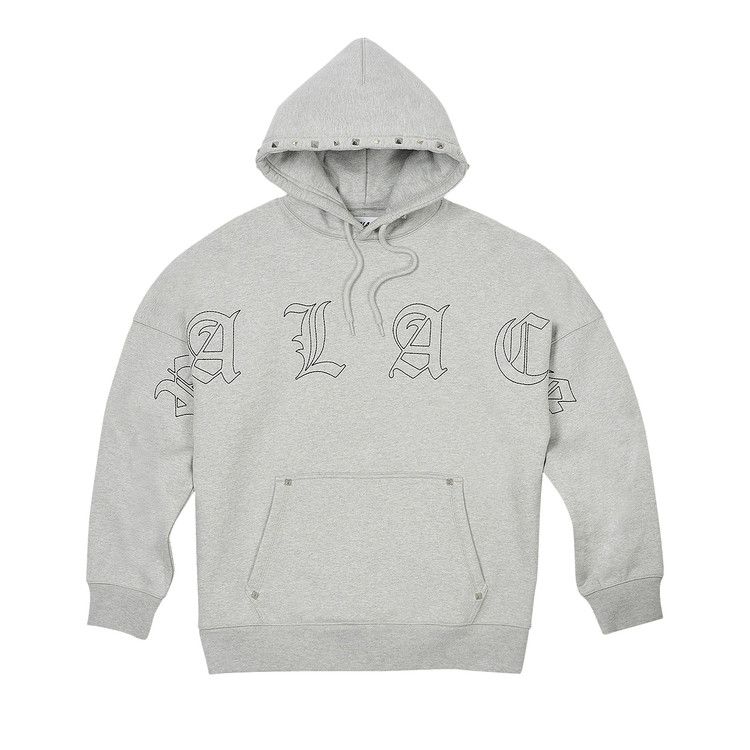 

Толстовка Palace Stud Hood, Grey Marl