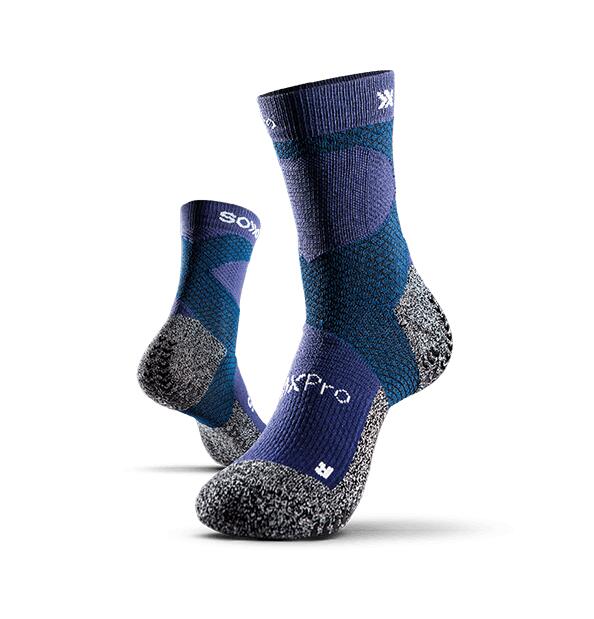 

GEARXPRO Носки SOXPro Trekking Mid с защитой от растяжений, фиолетовые