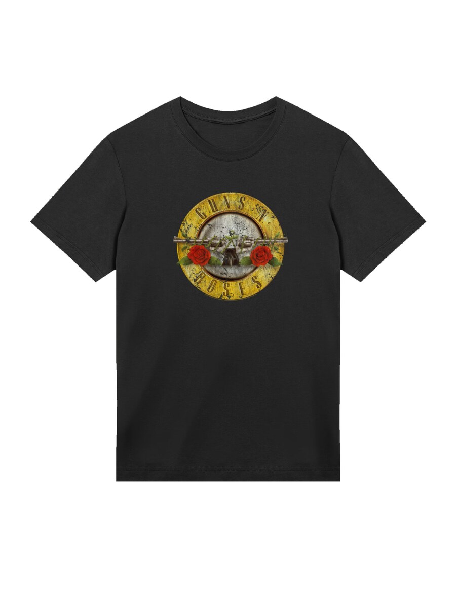 

Рубашка F4NT4STIC GunsnRoses Vintage Bullet Logo, черный