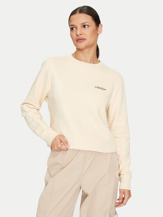 

Толстовка regular fit Guess, бежевый