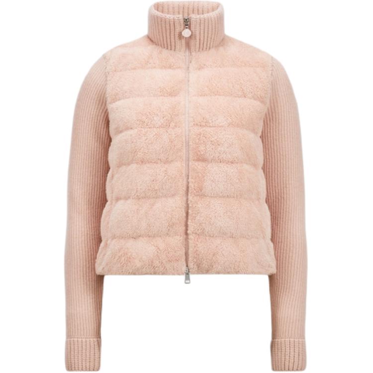 

Moncler Куртка пуховая женская розовая, Pink