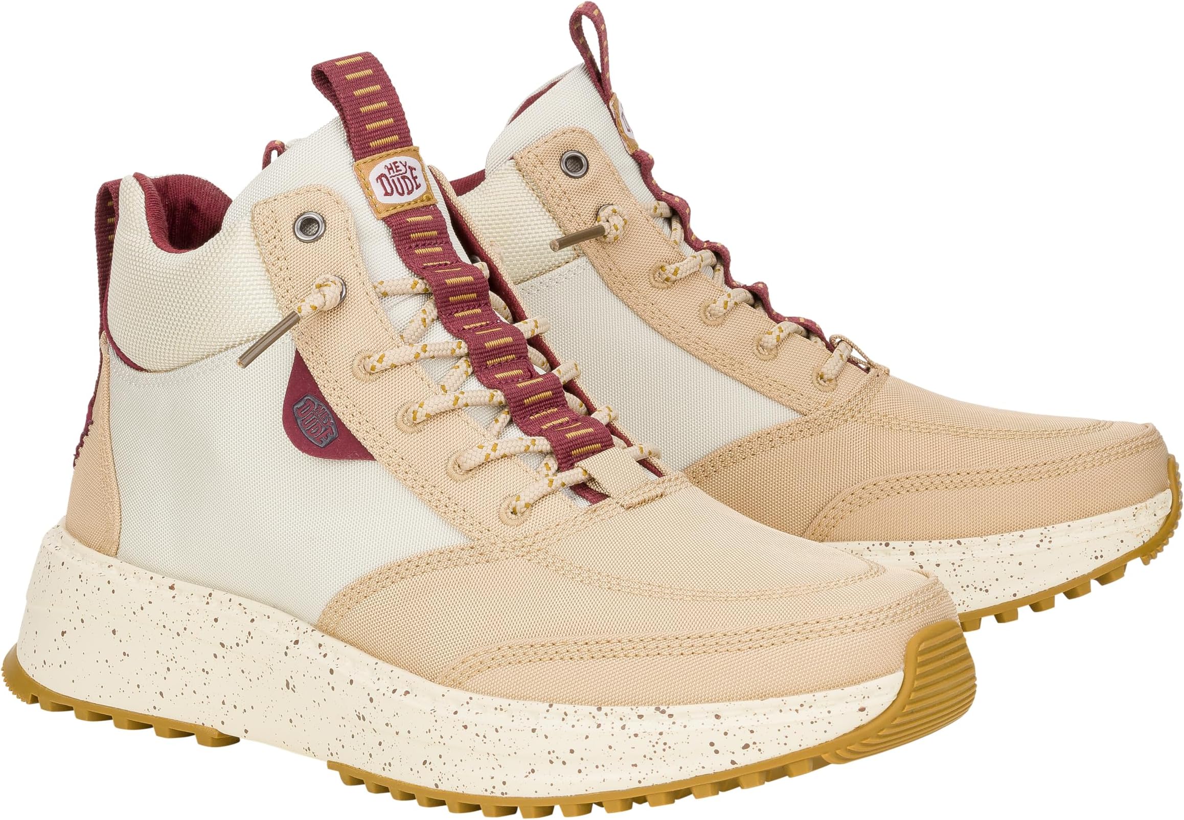 

Кроссовки Hey Dude Tahoe Nylon, цвет Light Grey
