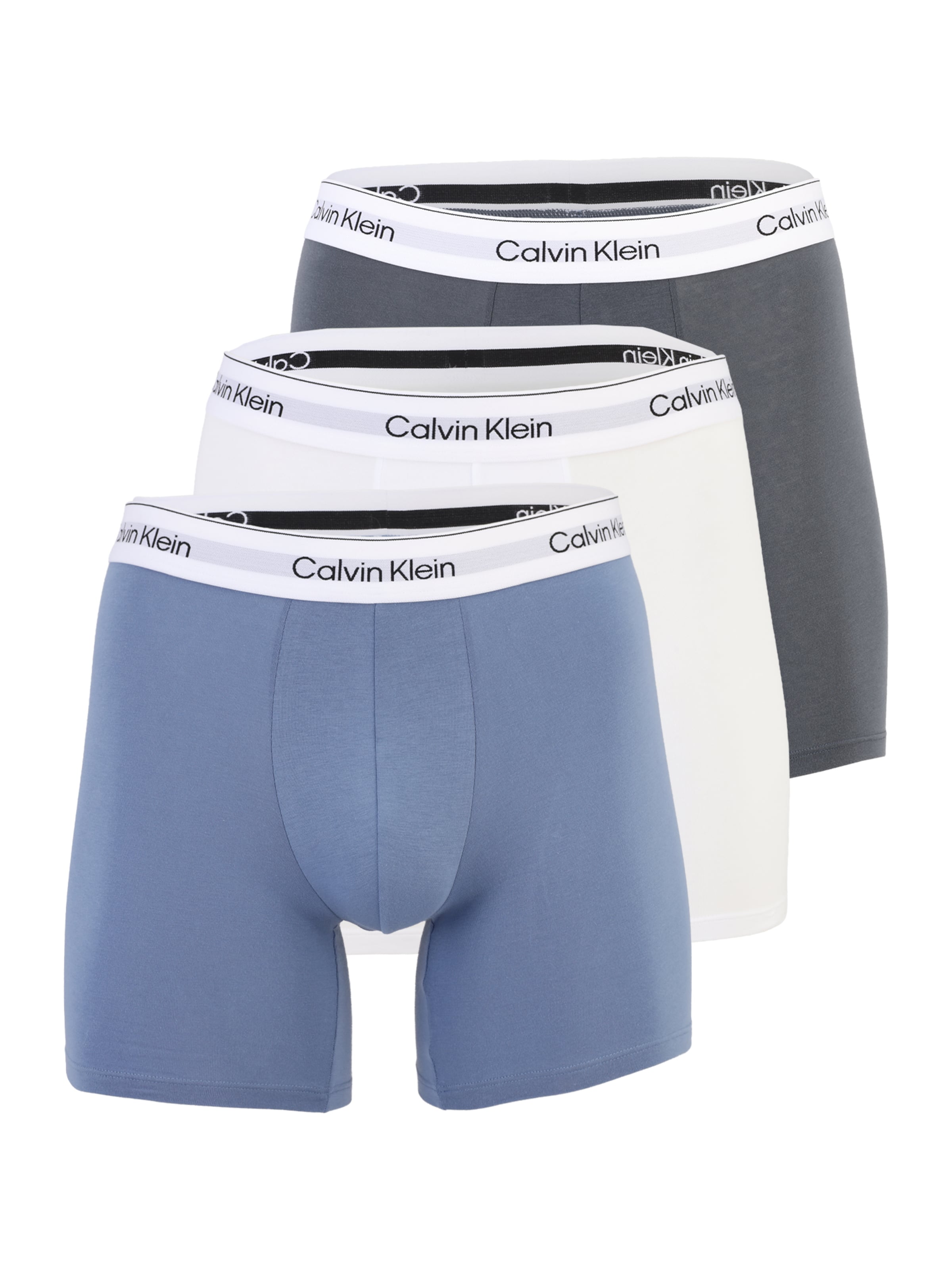 

Calvin Klein Underwear Боксеры в цвете Dusty Blue, Anthracite, White