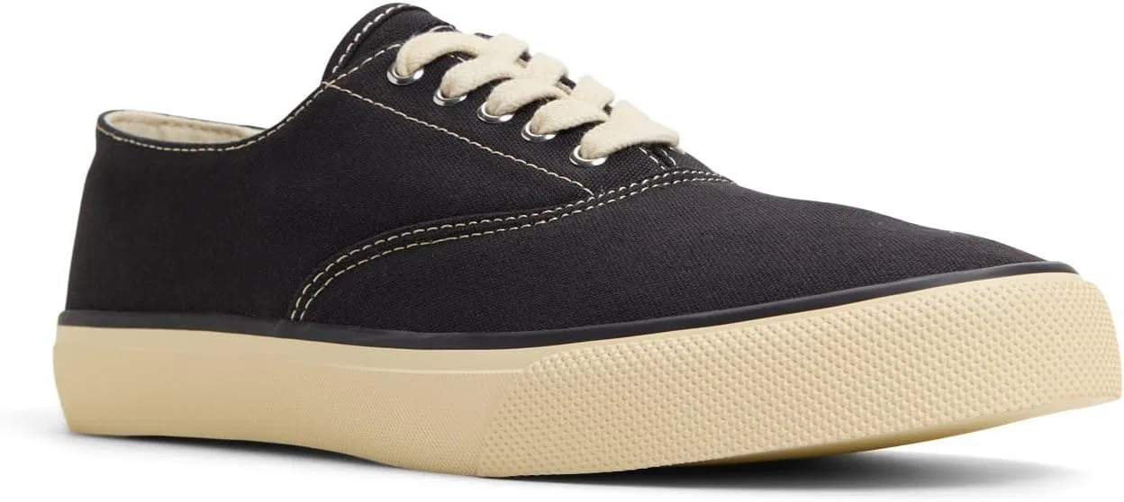 Мужские классические кроссовки Sperry CVO, Black White — фото 2