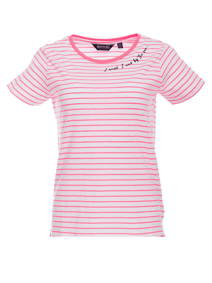 

Футболка Regatta, цвет weiß/pink/bunt