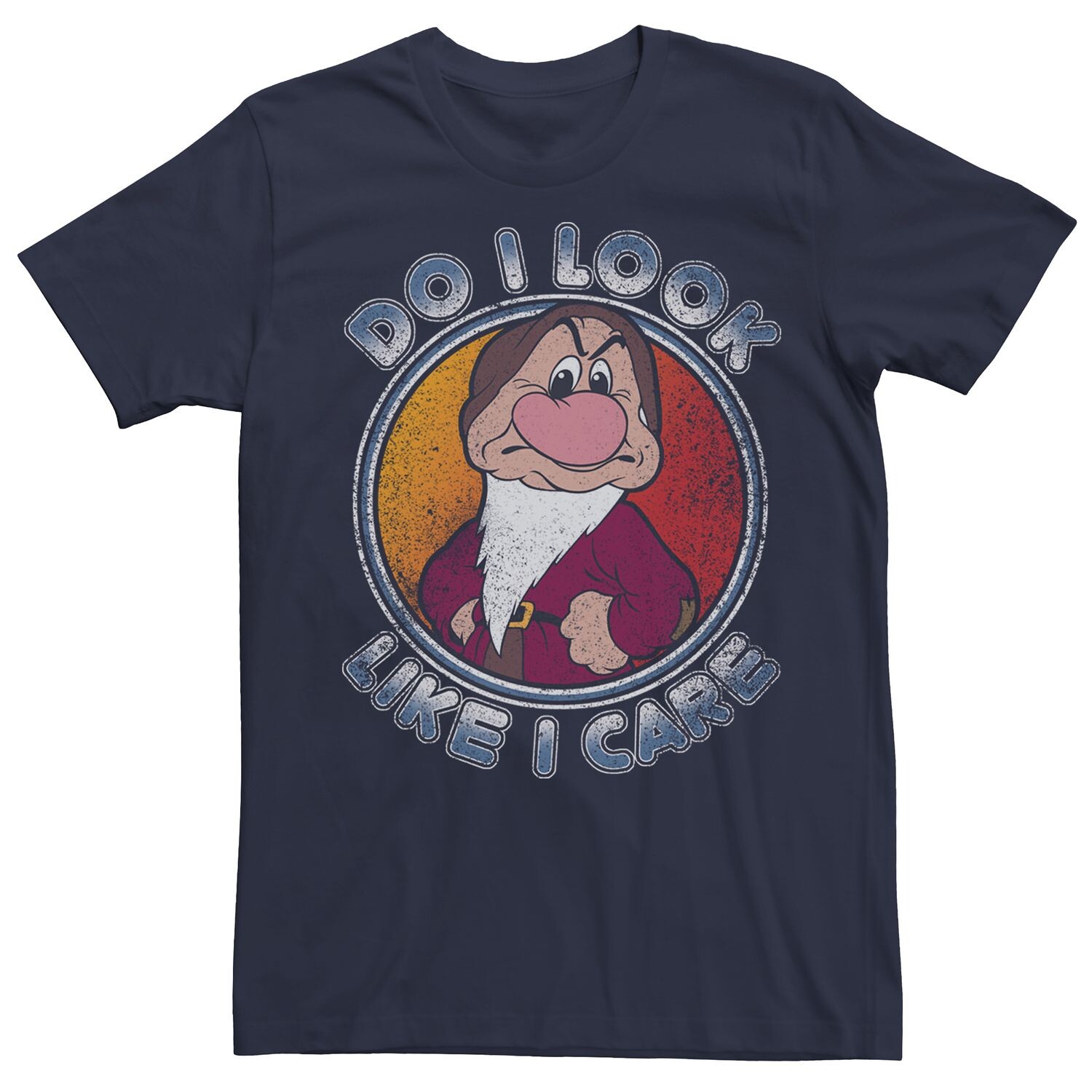 

Мужская футболка Disney Grumpy Licensed Character