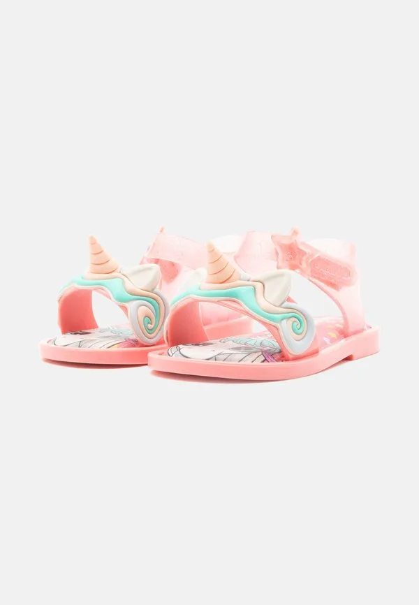 Розовые/Разноцветные сандалии Mini Melissa, Pink/Multi-Coloured — фото 4