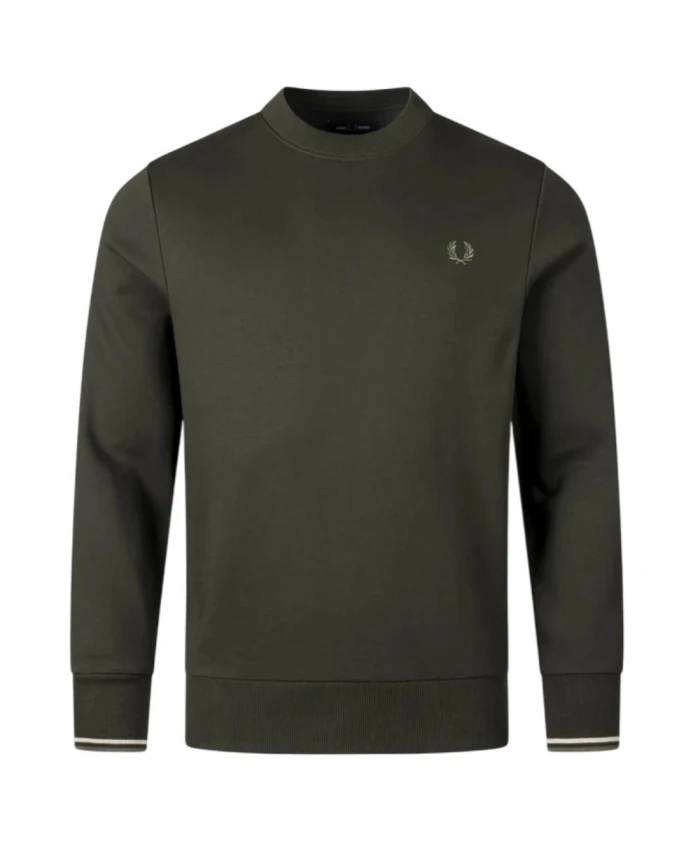 

Легендарная толстовка с лавровой короной Fred Perry, зеленый