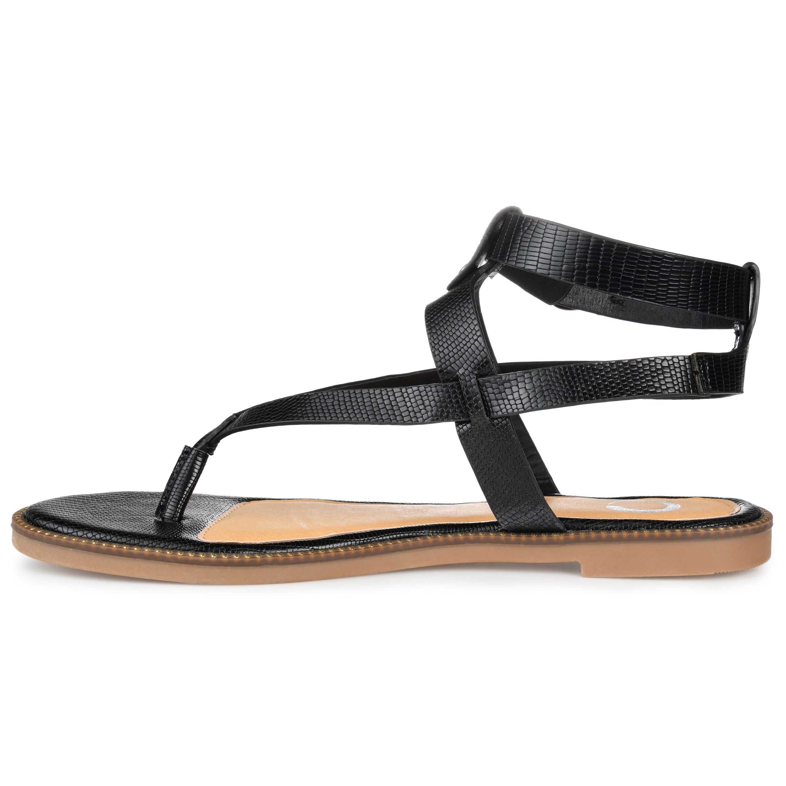 Женские сандалии Tru Comfort Foam Tangie из коллекции Journee, черный — фото 2