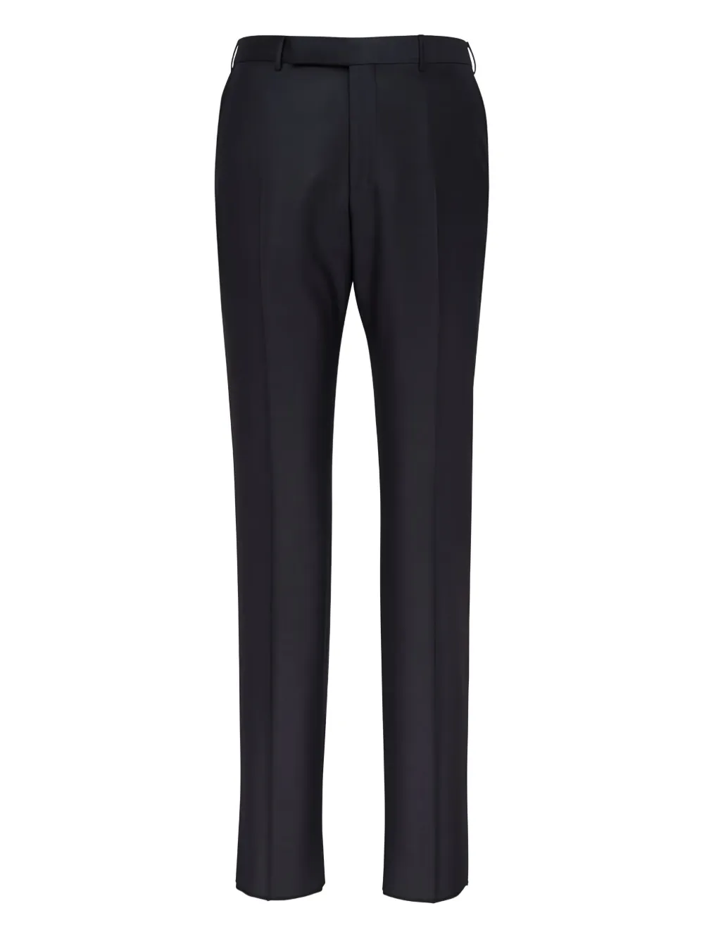 

Шерстяные брюки без застежки спереди Zegna, серый