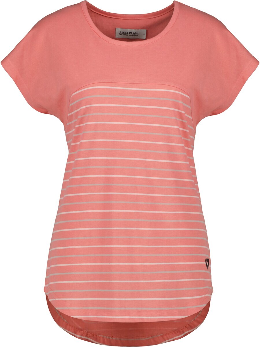 

Футболка Alife and Kickin Shirt ClarettaAK, цвет coral