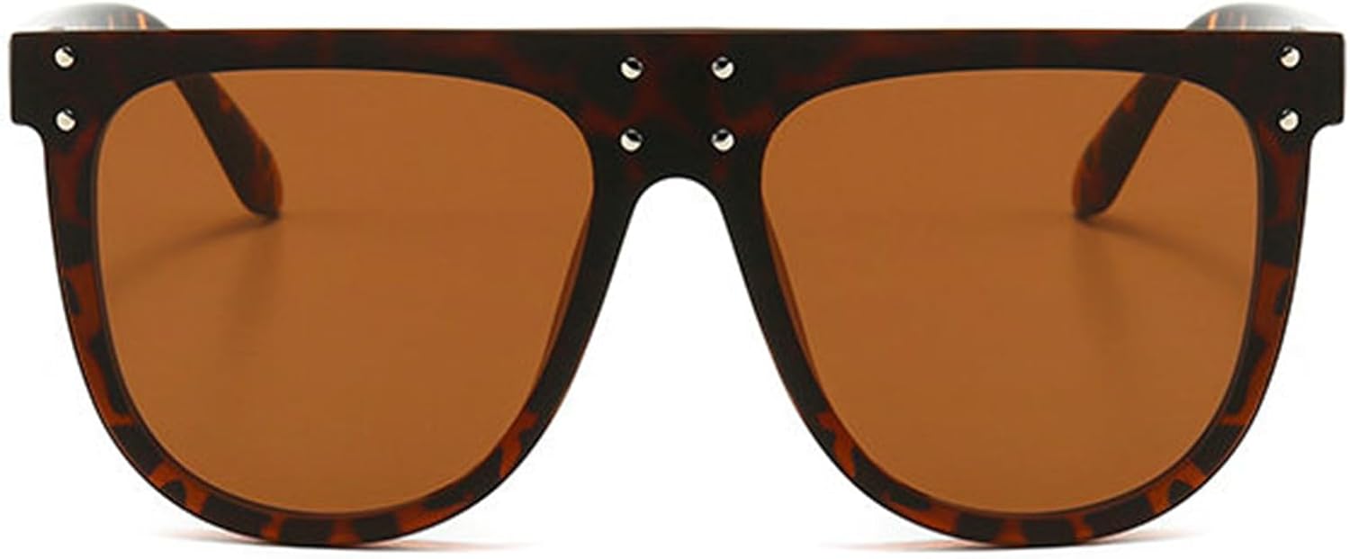 

Willochra Классические большие квадратные солнцезащитные очки в стиле панк для женщин, роскошные винтажные солнцезащитные очки-щитки в крупной оправе для мужчин, модные очки, Brown