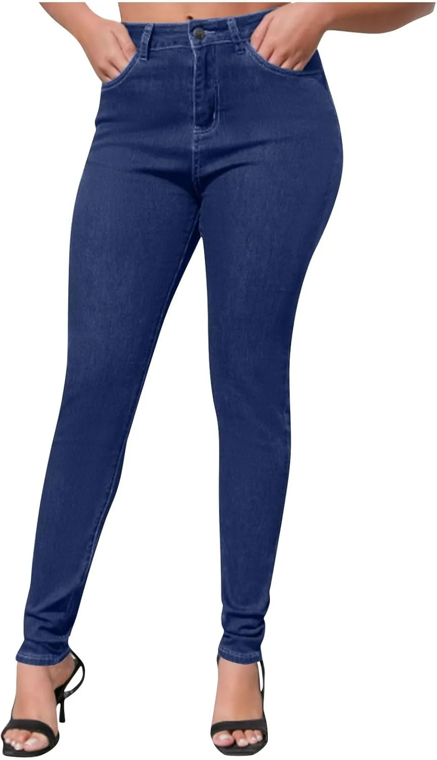 

Женские скинни джинсы Stretch High Waisted NATHGAM