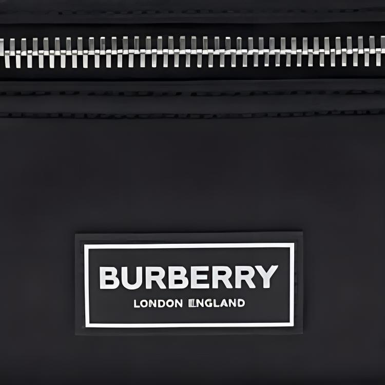 Поясная сумка Burberry из полиамида, черная — фото 2