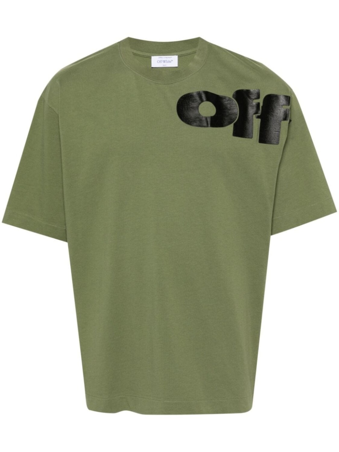 

Off-White футболка Shared Logo, зеленый