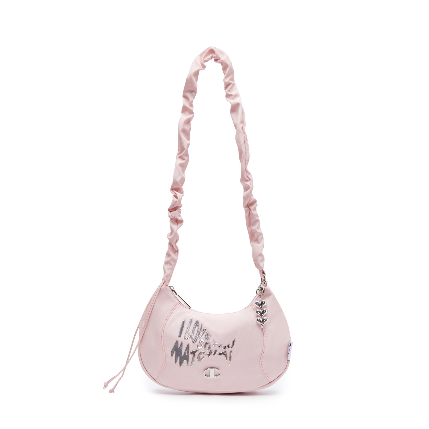 

Champion Рюкзак из ткани, плечевая сумка, средний размер, унисекс, светло-голубой деним/выцветший розовый