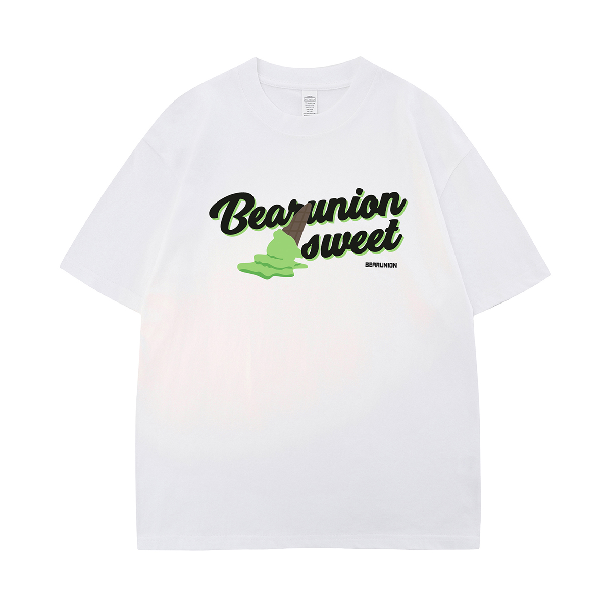 

Футболка Unisex BEAR UNION, светло-зелёная