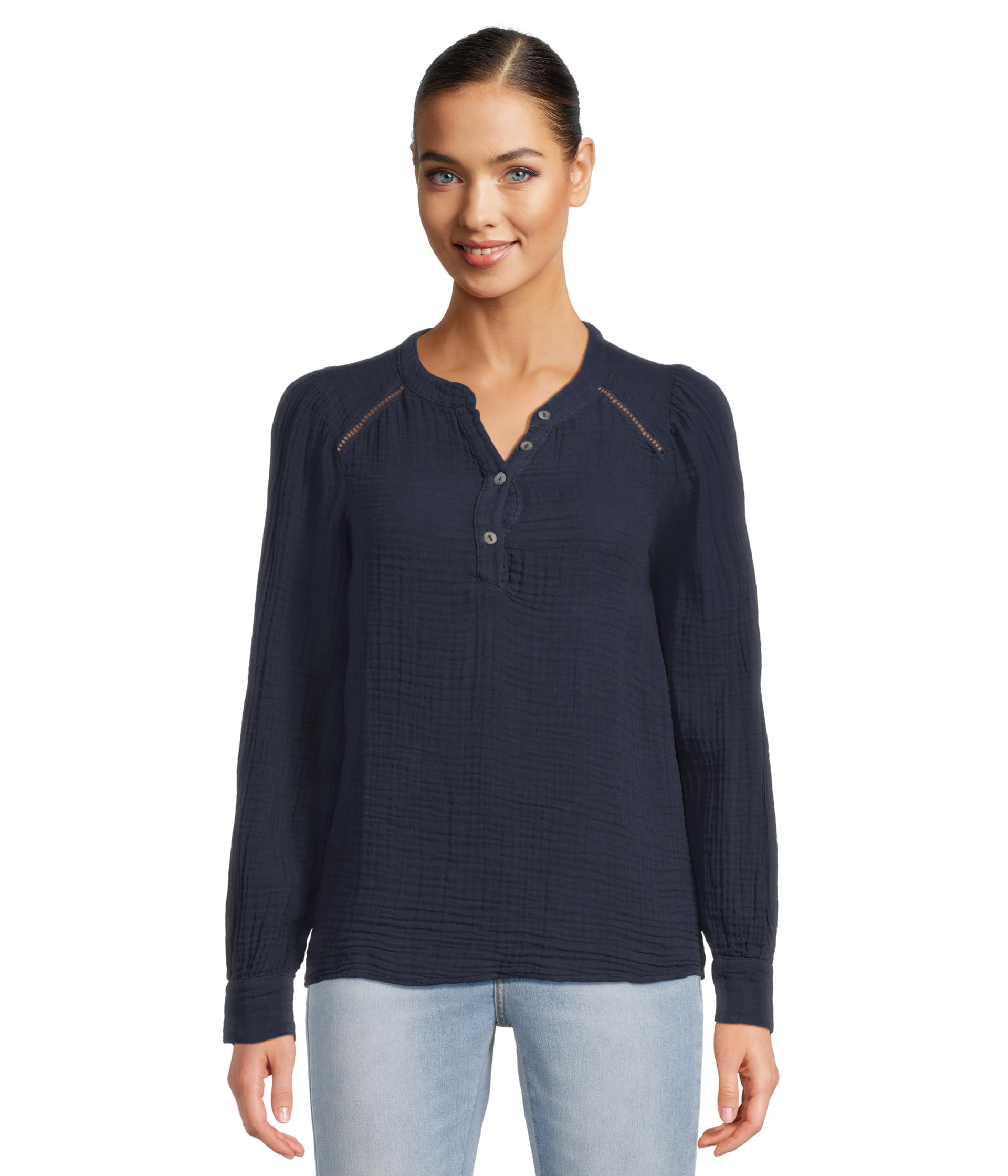 

Топ Michael Stars Kacey Peasant Top, Nocturnal
