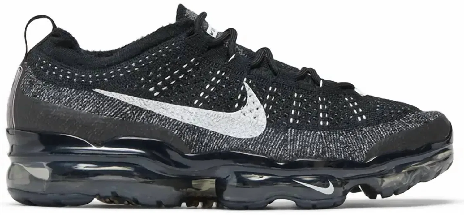 Nike Мужские кроссовки Air Vapormax 2023 Flyknit в черно-белом цвете