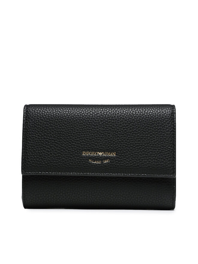 

Большой женский кошелек Emporio Armani, черный