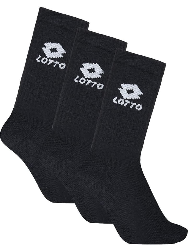 

Lotto Спортивные носки черного цвета