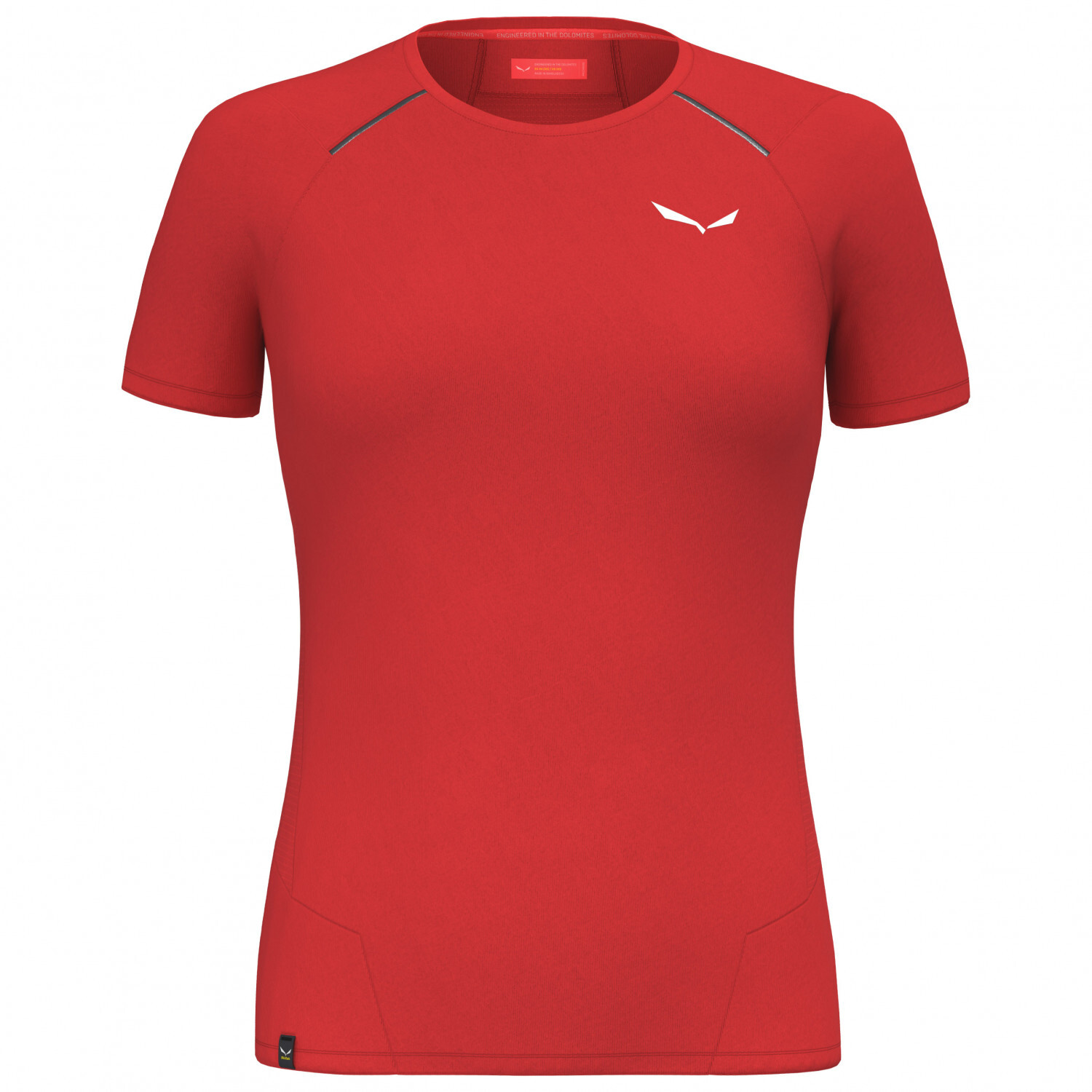 

Функциональная рубашка Salewa Women's Pedroc Dry Hybrid T Shirt, цвет Flame