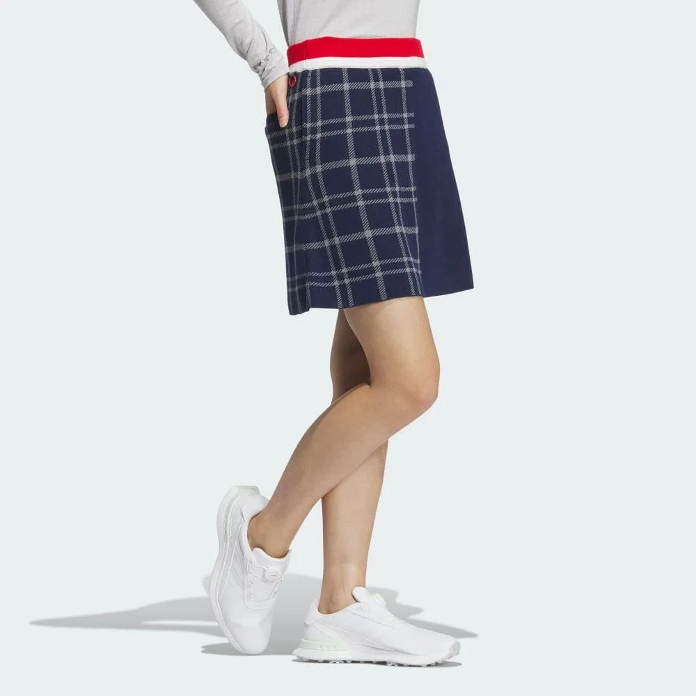 Adidas Повседневная короткая юбка женская collegiate marine blue — фото 4