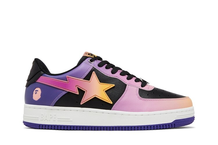 

Кроссовки BAPE Bapesta #7, фиолетовый