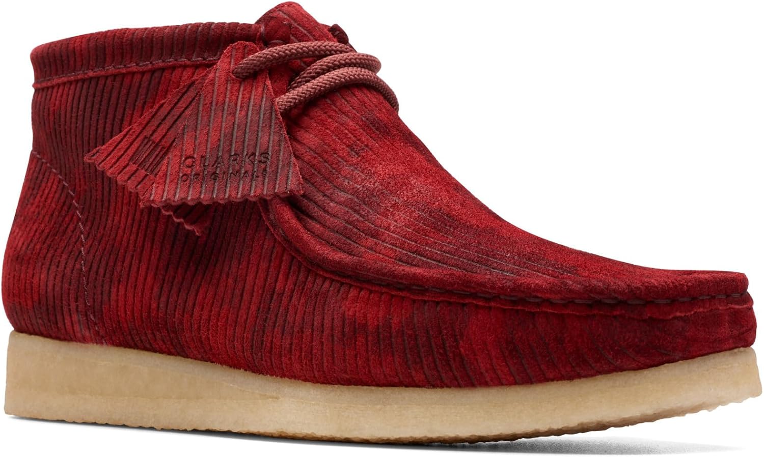 

Мужские ботинки Clarks Originals Wallabeecup Bt, бордовый