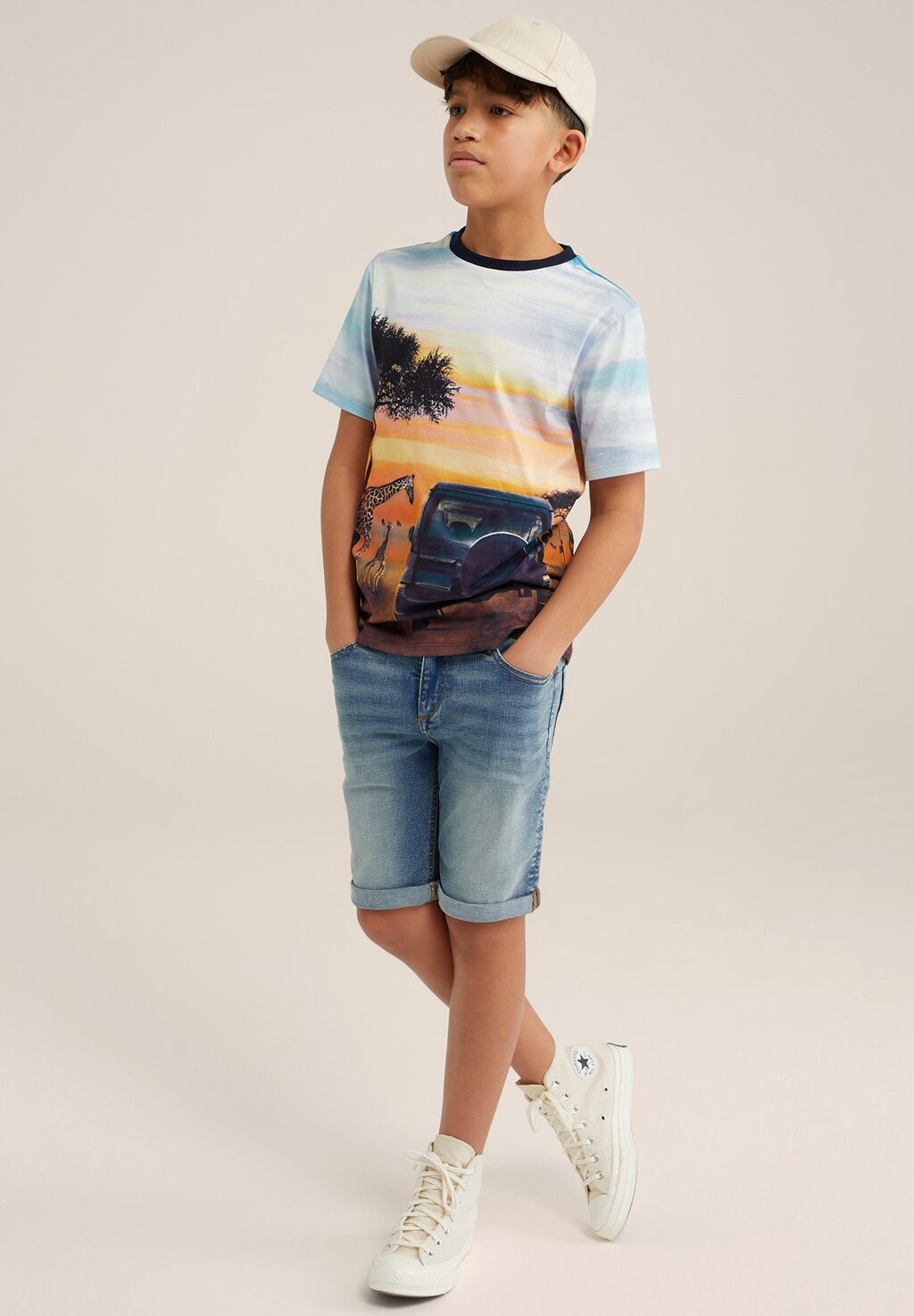 

Футболка с принтом WE Fashion, цвет multi coloured