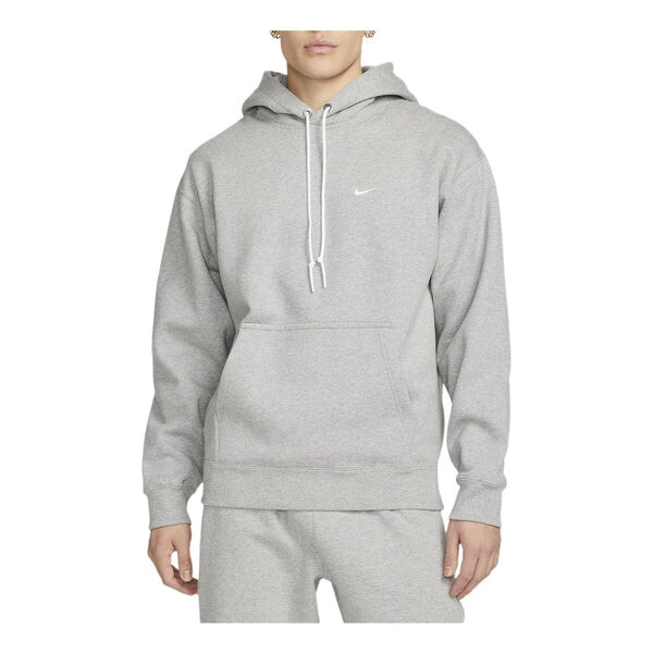 

Толстовка Nike AS NK Solo SWSH Fleece Po Light gray, серый