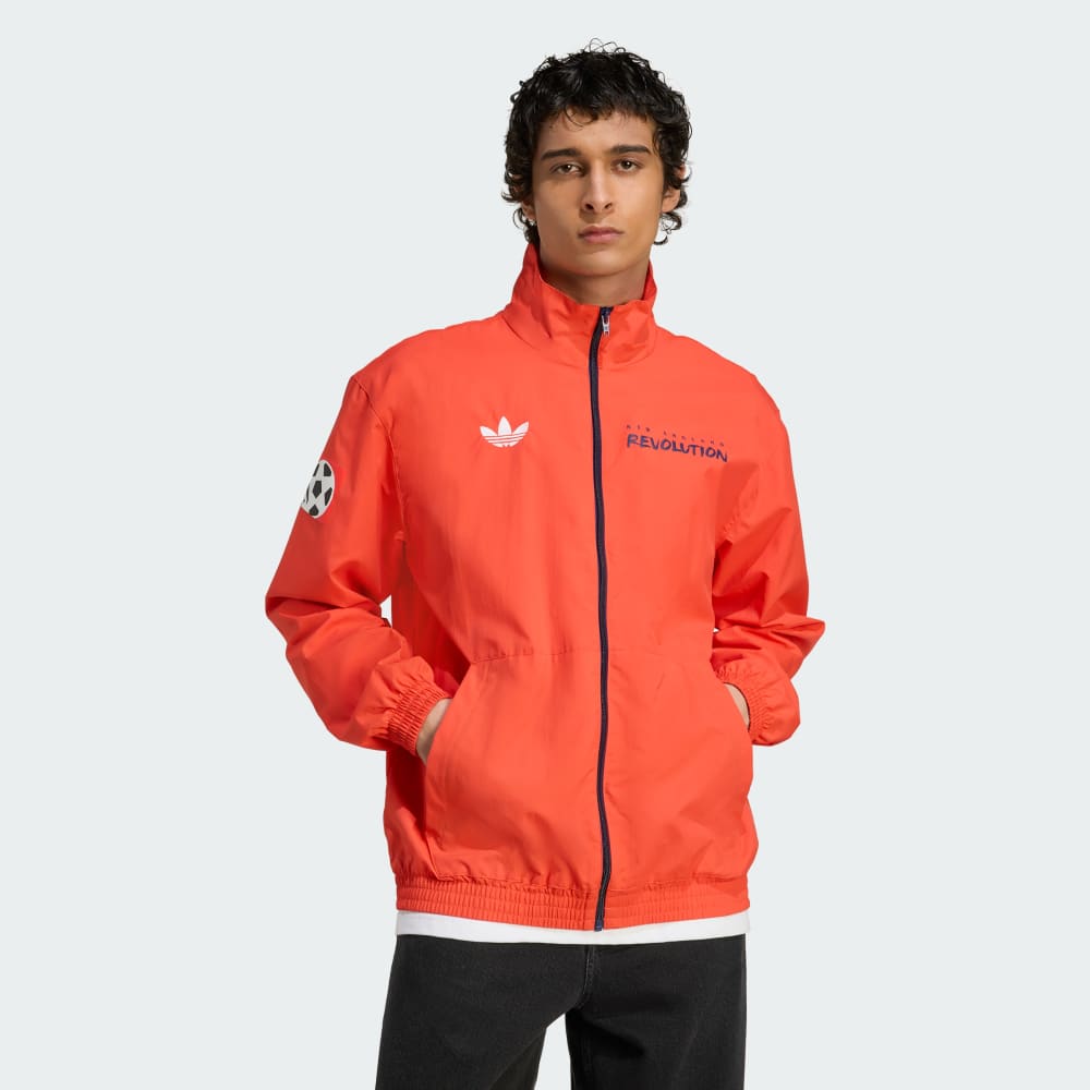 

Спортивный костюм Adidas New England Revolution 2025 Originals Archive Anthem Jacket, цвет Bright Red/White