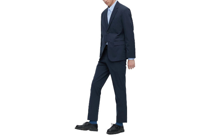 

Костюм Брюки Мужские Темно-Синие Uniqlo, темно-синий