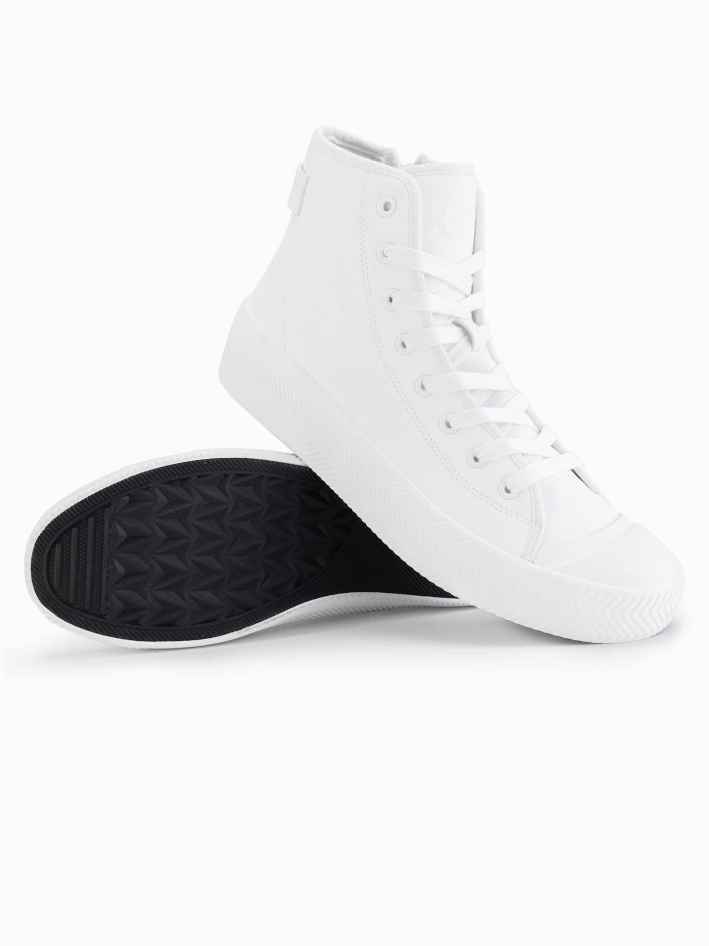 Ombre Кроссовки High-Top 'Foth-0184' белого цвета — фото 4