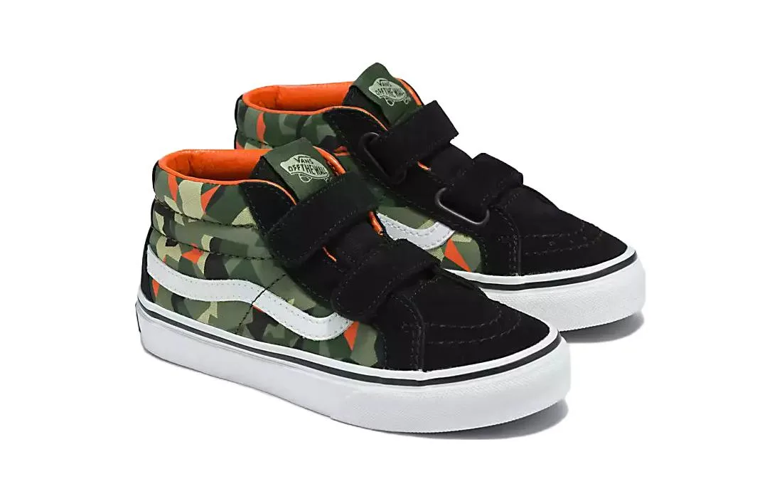 Vans Кроссовки Sk8-Mid Reissue V Kids 'Geo Camo Black' — фото 4