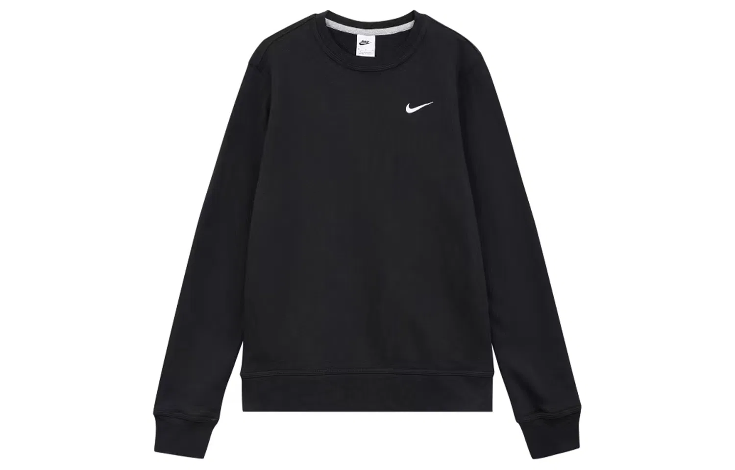 Толстовка унисекс Club, черная, с капюшоном, обычная посадка Nike, Black — фото 4