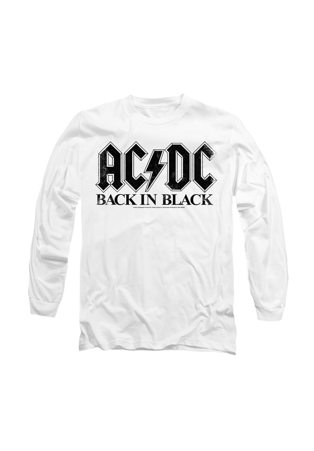 

Топ с длинными рукавами AC DC BACK IN Cotton Soul, белый