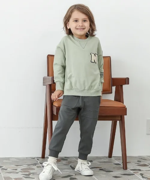 Универсальные штаны jogger W-face из хлопка n.o.u.s charcoal grey
