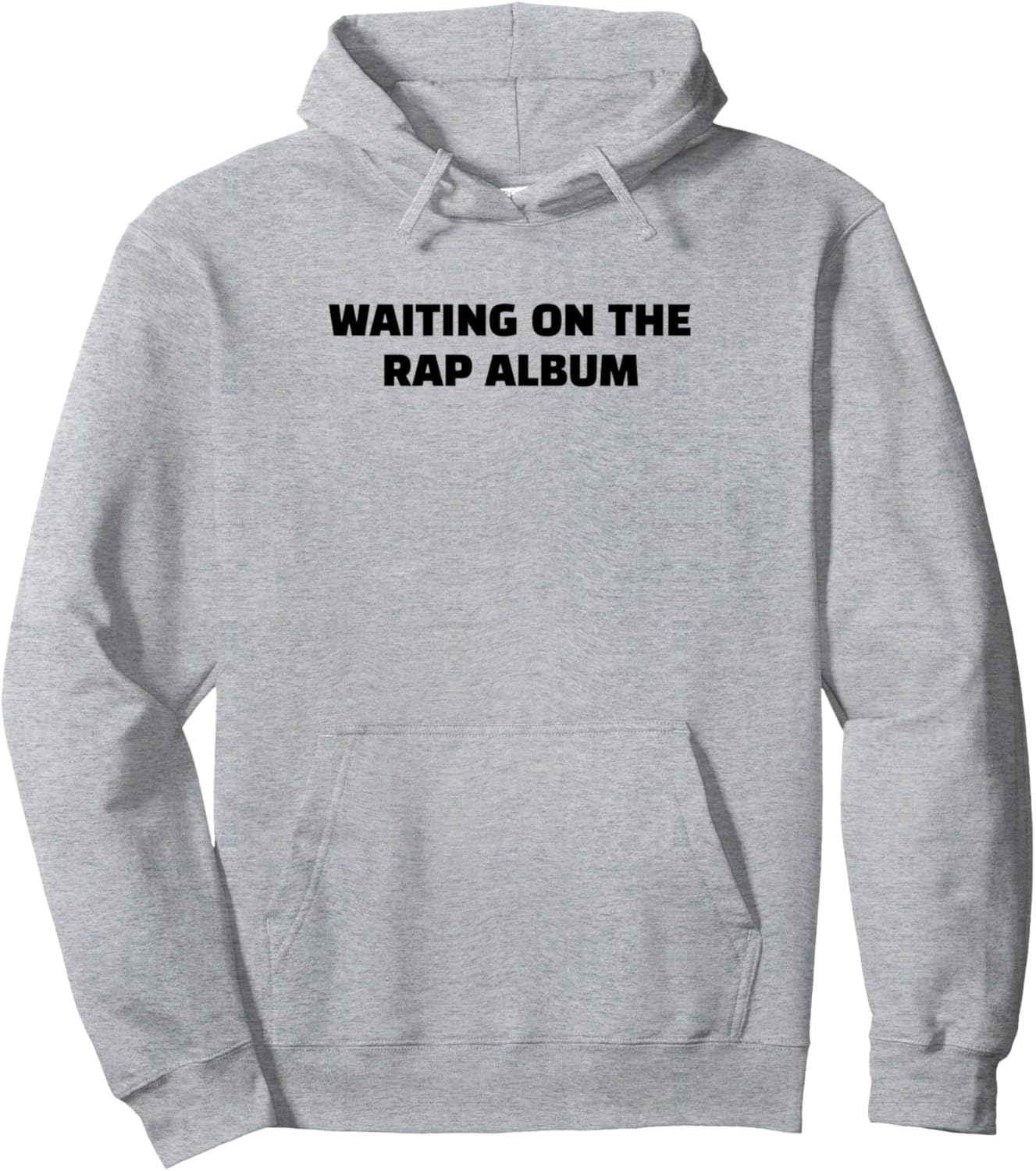 

Худи Waiting On The Rap Album, серый