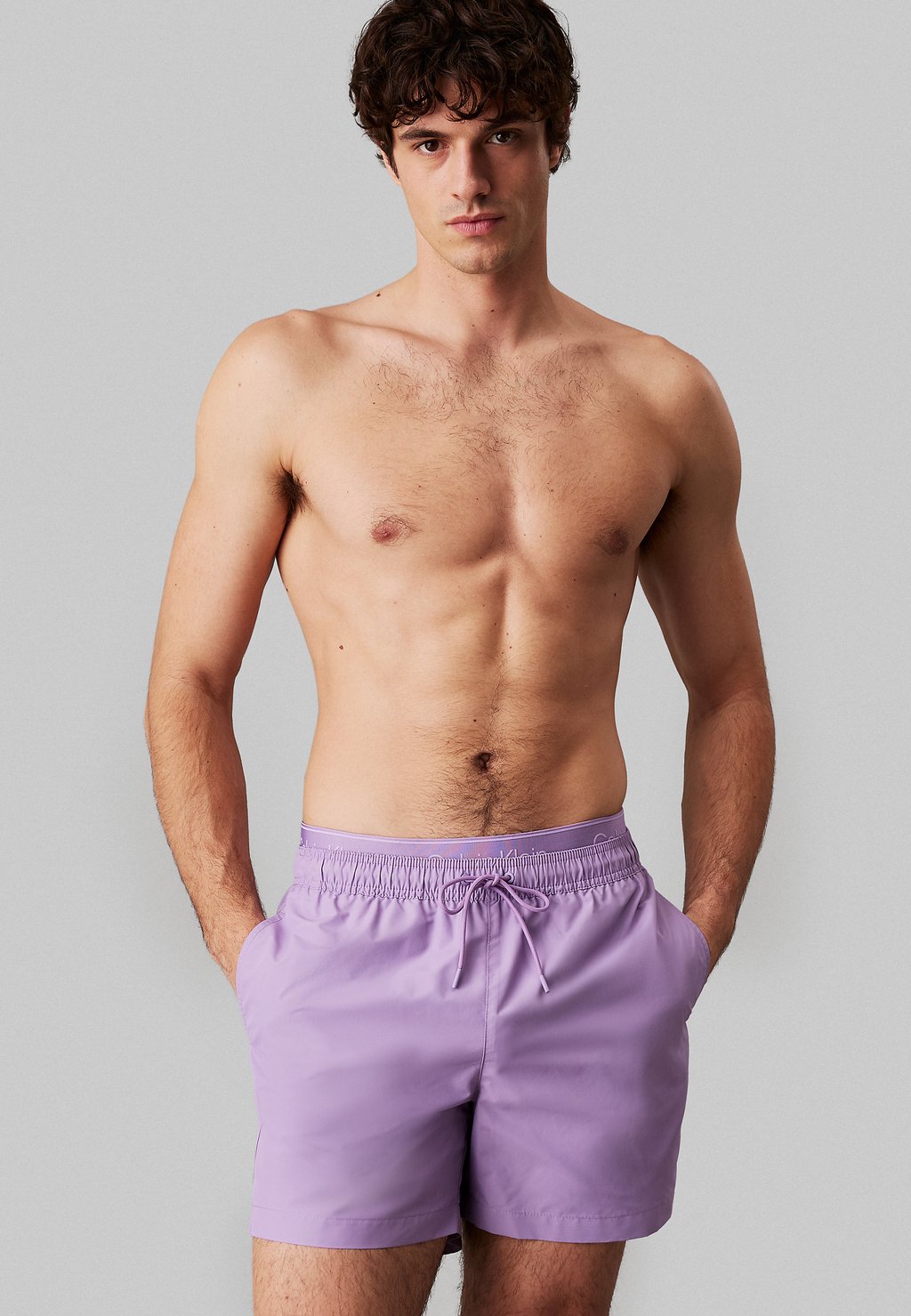 

Пляжные шорты Calvin Klein Swimwear, сиреневый