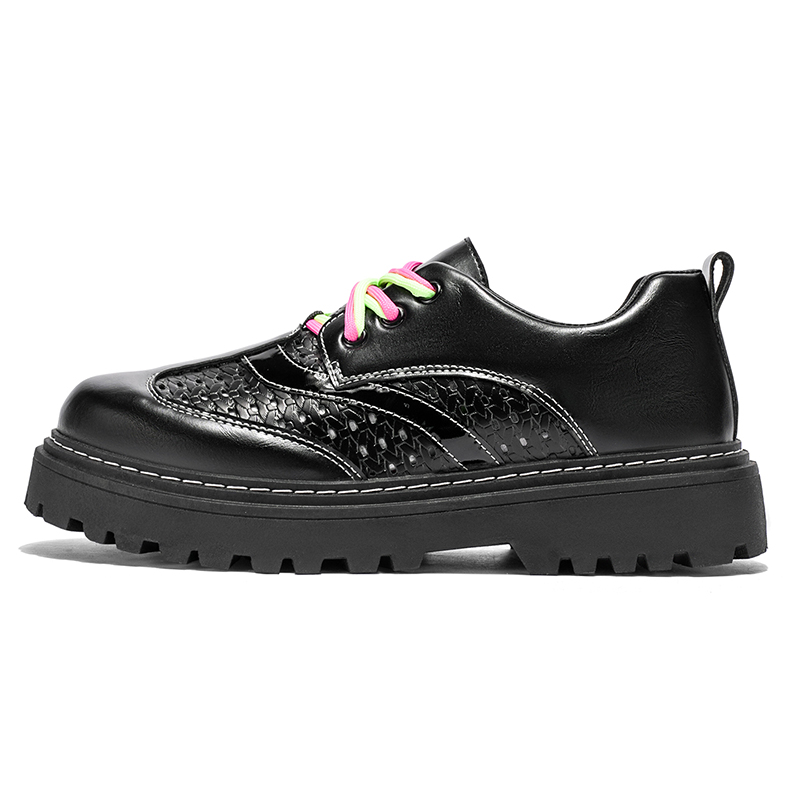 

EGCHI Мужские повседневные кроссовки Low Top черные, цвет Black