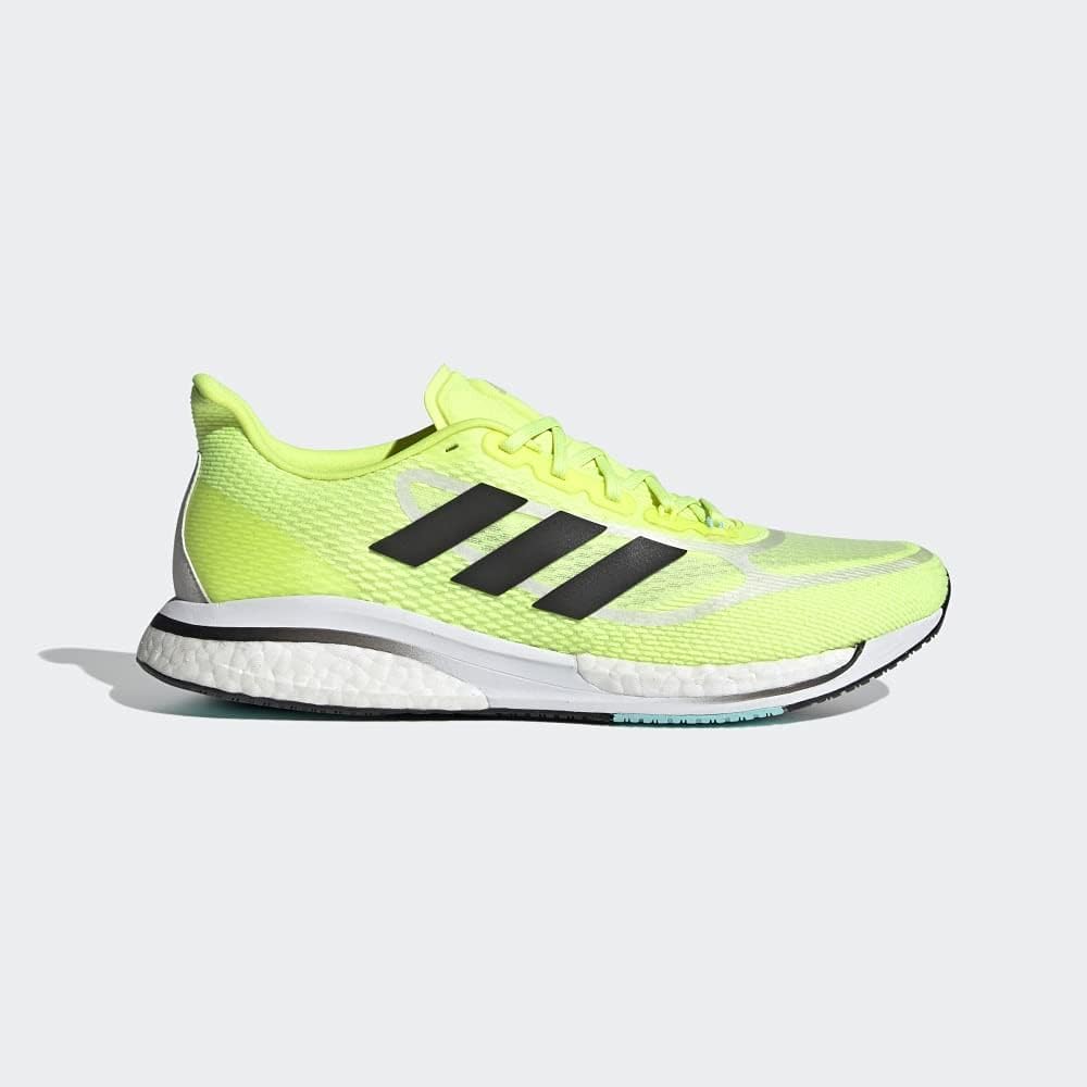 Мужские кроссовки Adidas Supernova , черный/желтый — фото 3