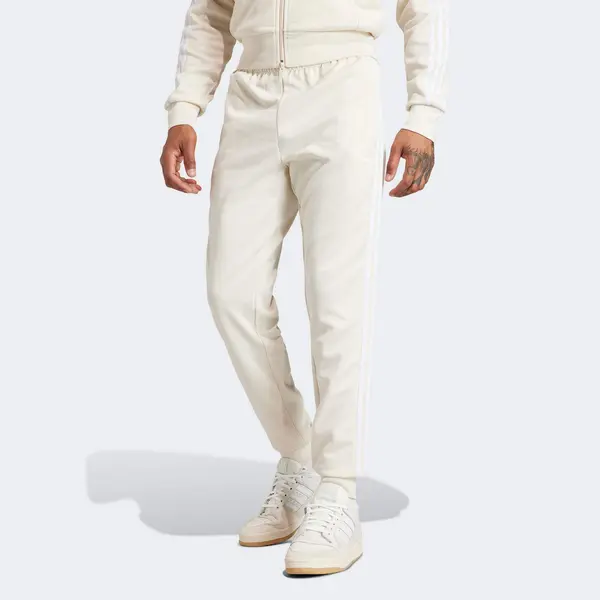 Штаны оригиналы adicolor классика sst спортивные штаны азиатские размеры Adidas, белый — фото 2