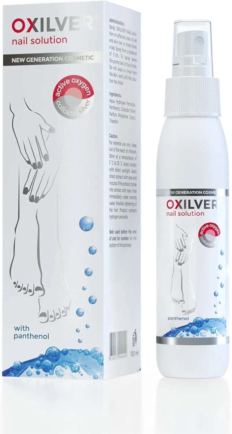 Спрей для ухода за ногтями и кутикулой NAIL Solution 100 мл Oxilver
