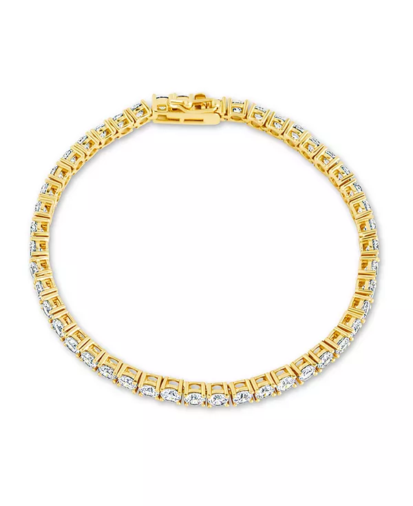 

Теннисный браслет Jadon из кубического циркония Sterling Forever, gold