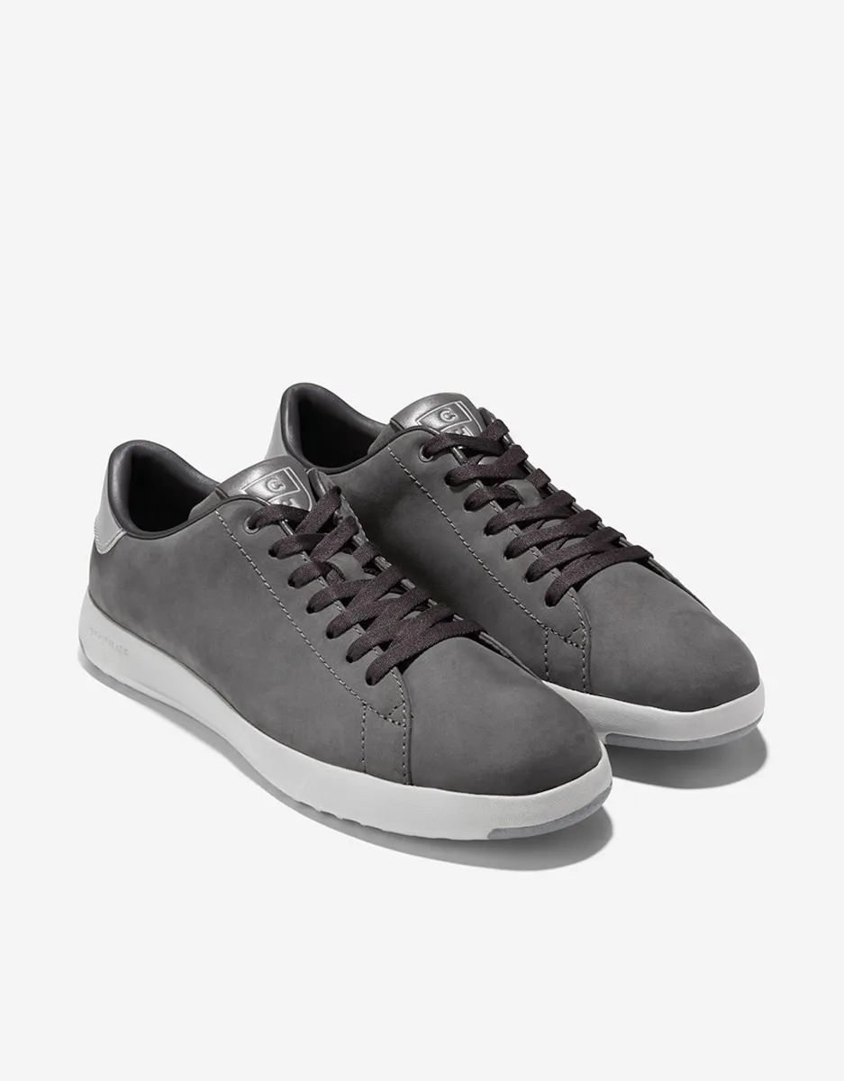 Мужские кожаные кроссовки, вдохновленные теннисом Cole Haan, серый — фото 4