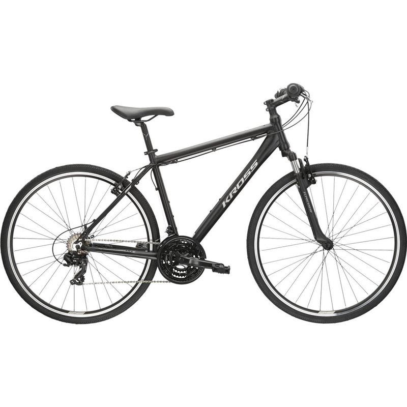 

Гибридный велосипед Kross Evado 1.0 Черный/Серый