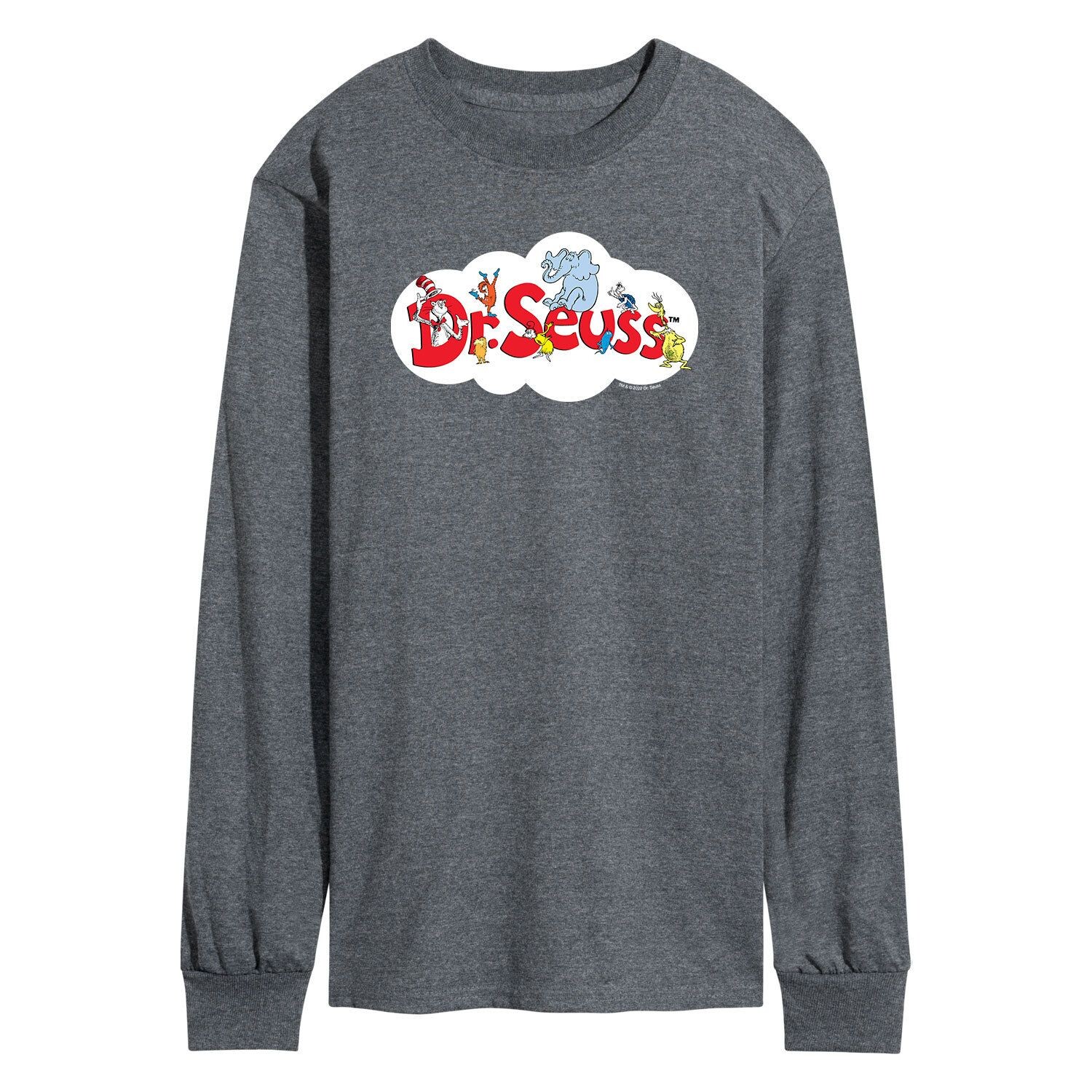 

Мужская футболка с логотипом Dr. Seuss Cloud Licensed Character